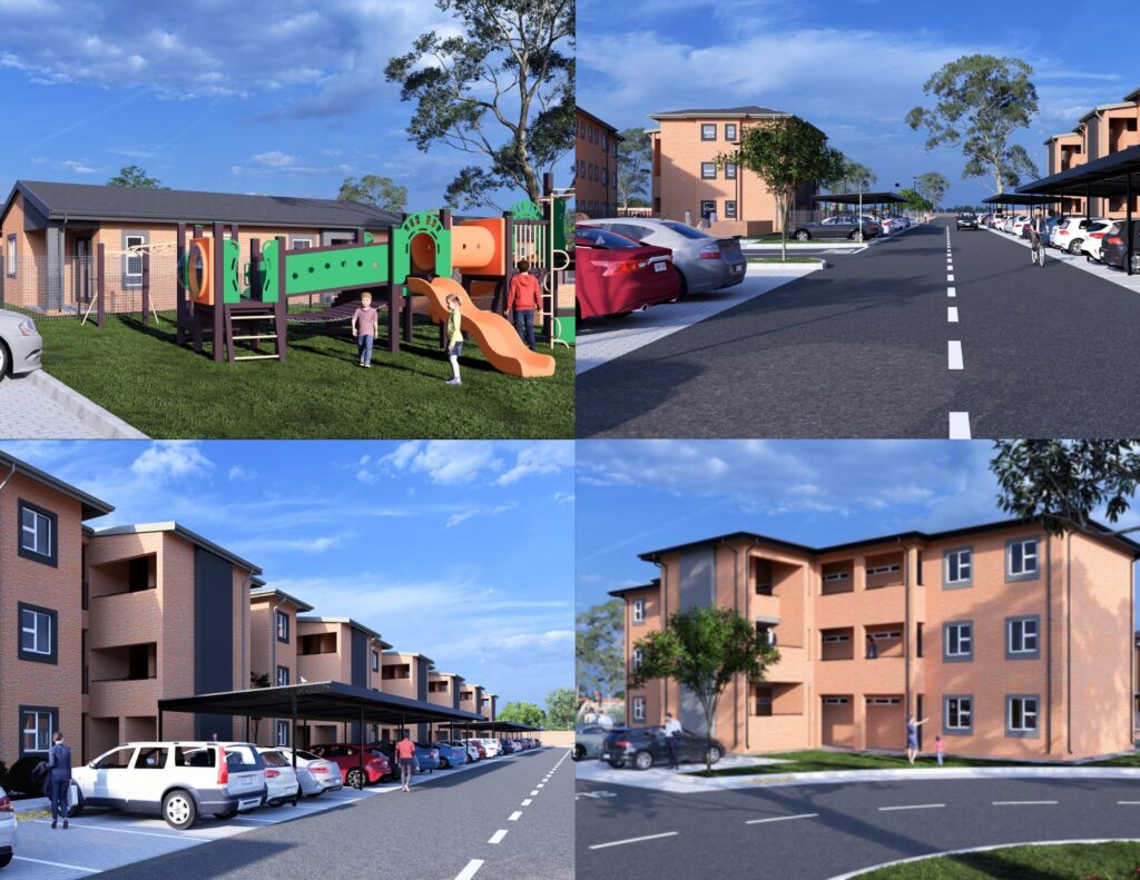 Alberton Property Investment opportunity in Gauteng. Artist impressions of development.