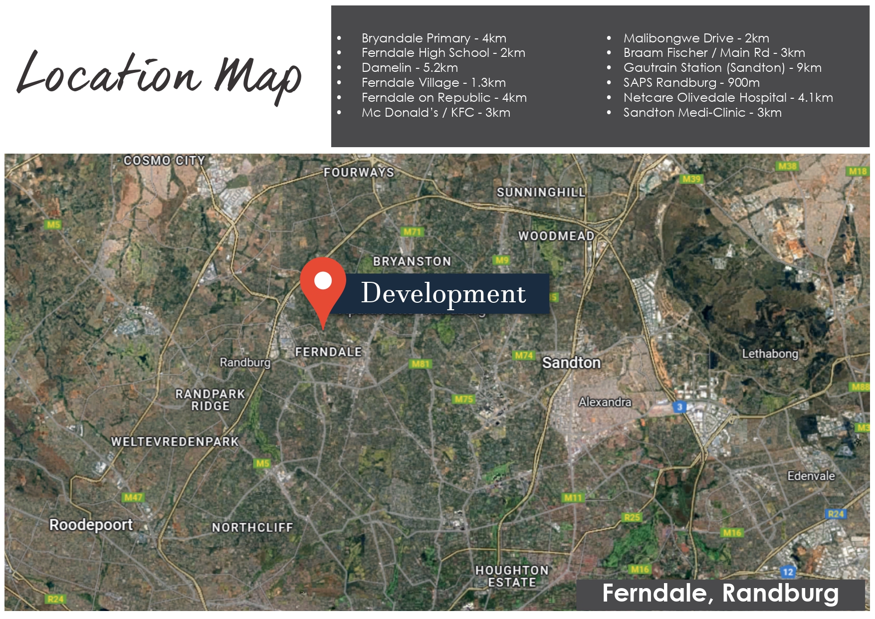 Alberton property investment locality and map